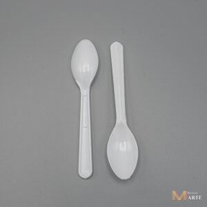Cucharita de plástico para café o té 125 mm - Plásticos Marte