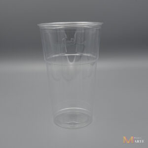 VASO PET TRANSPARENTE 600 cc.