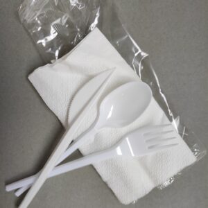 SET CUCHARA, CUCHILLO, TENEDOR, SERVILLETA Y/O CUCHARA
